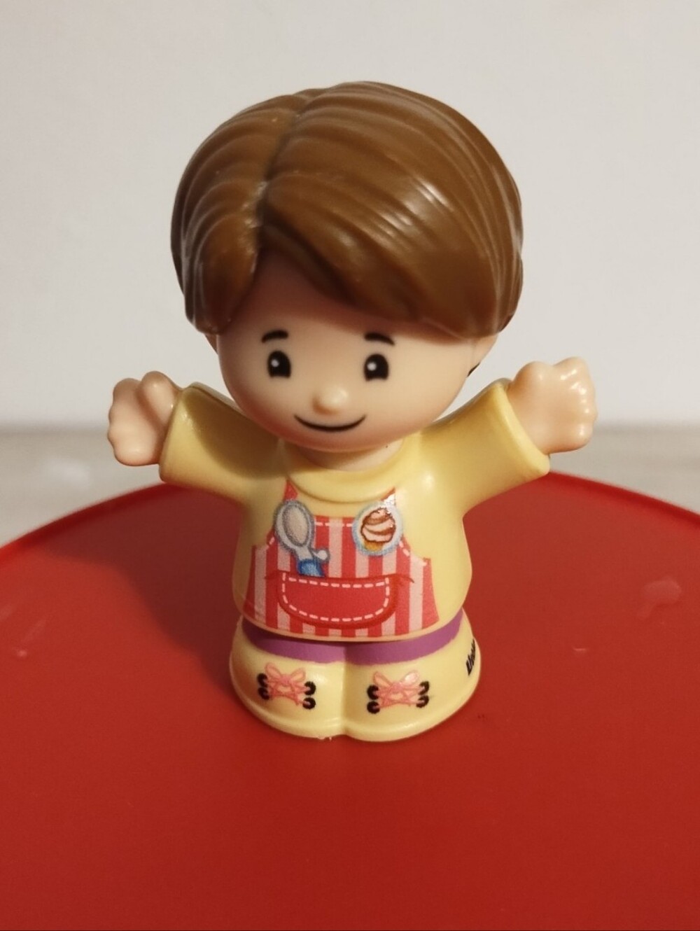 Little People Ice Cream Worker Girl Figure Fisher Price